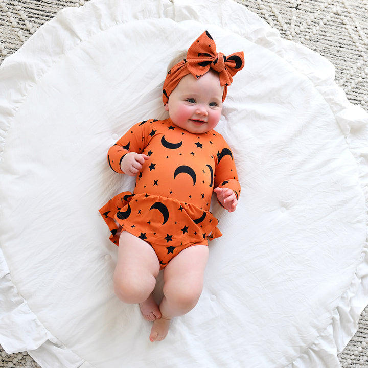 Blaise Orange Moon HEADWRAP - Gigi and Max