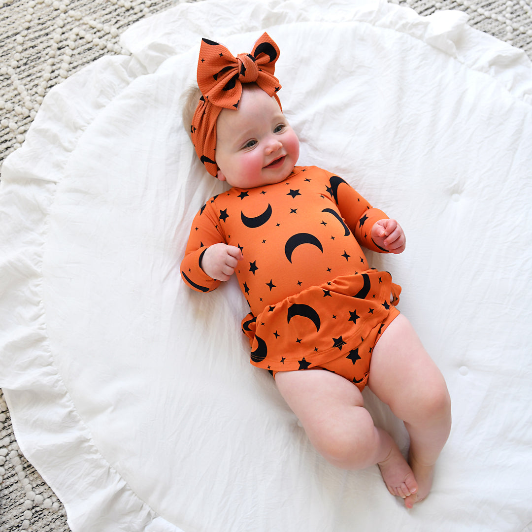 Blaise Orange Moon HEADWRAP - Gigi and Max