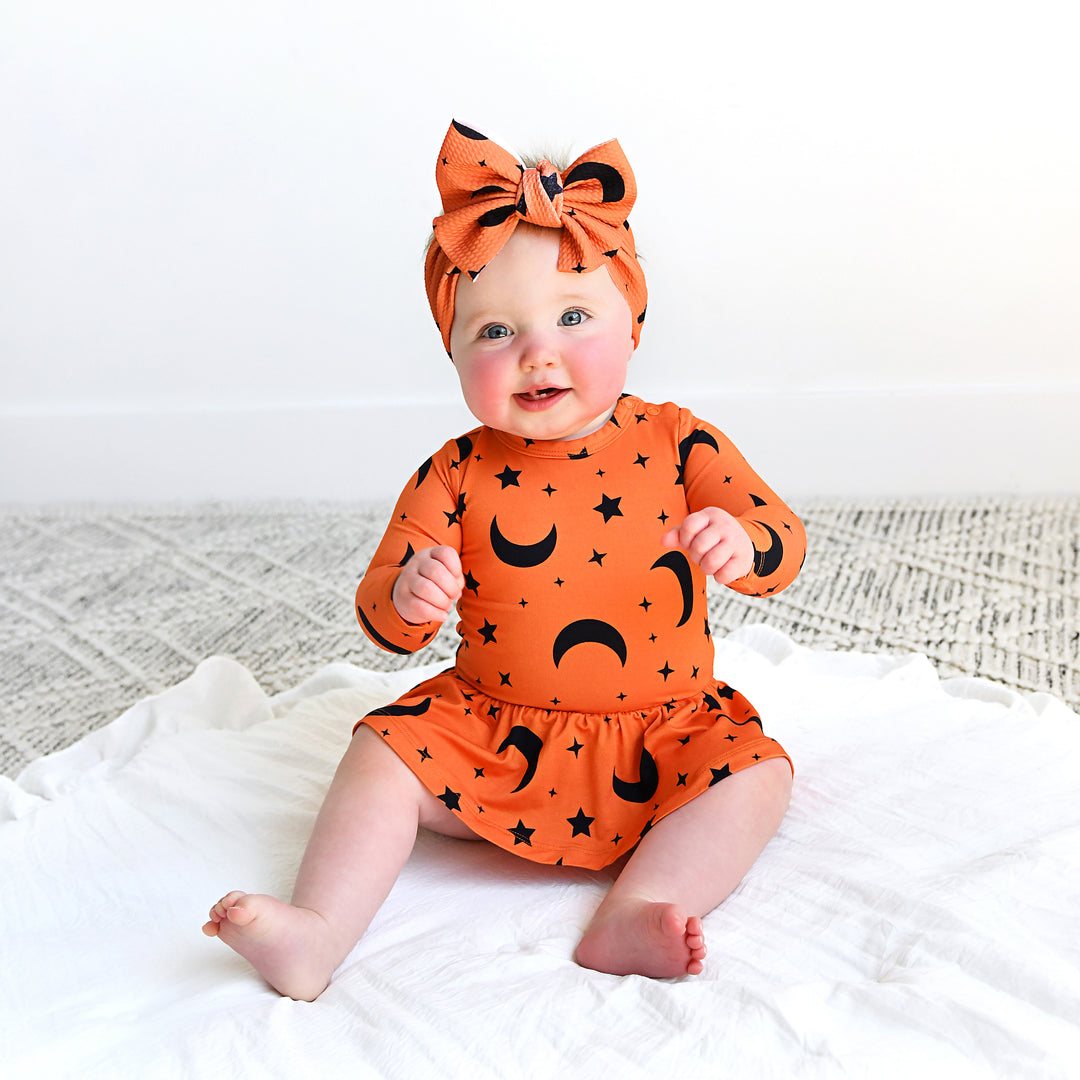 Blaise Orange Moon HEADWRAP - Gigi and Max