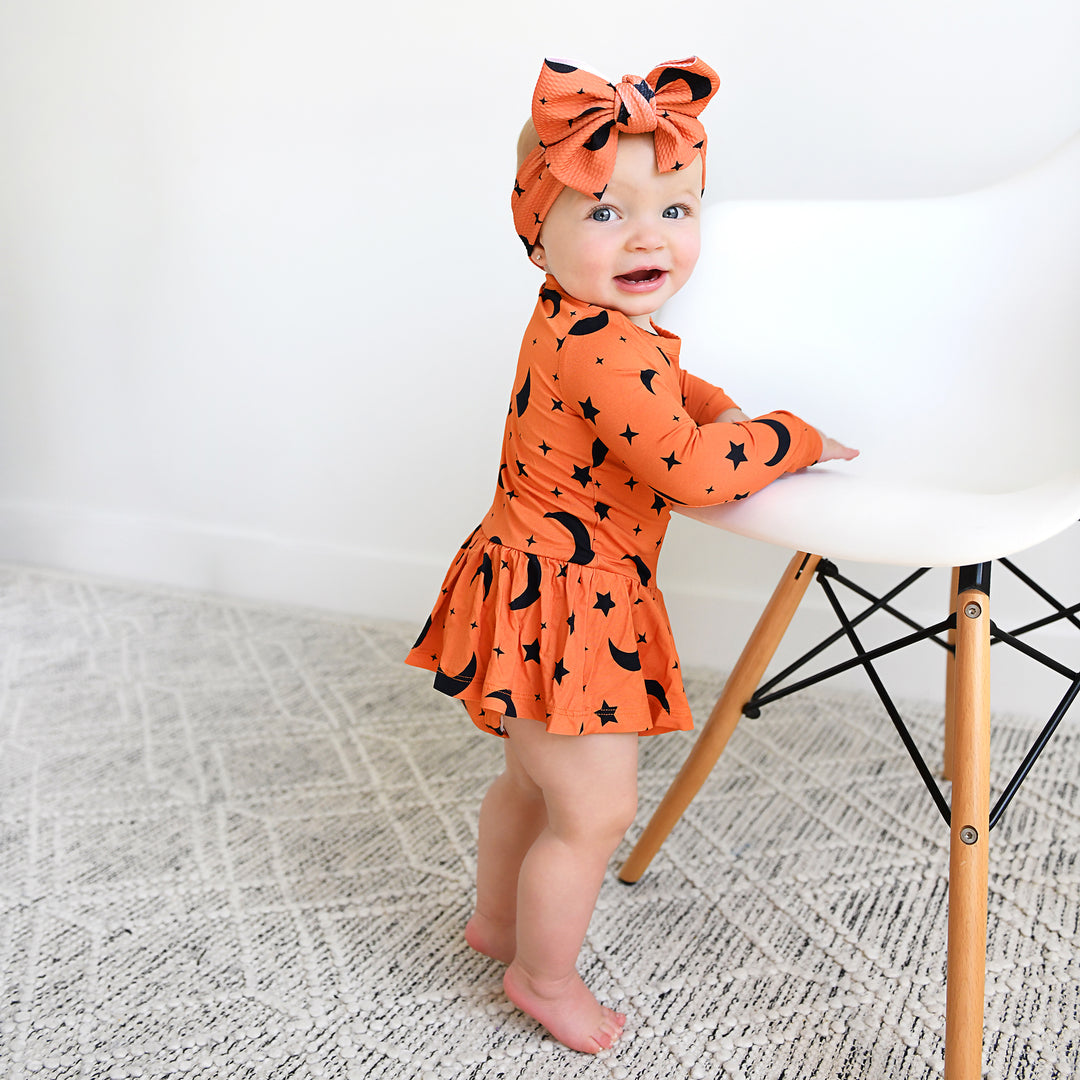 Blaise Orange Moon HEADWRAP - Gigi and Max