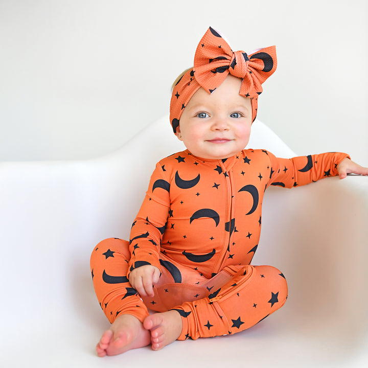 Blaise Orange Moon HEADWRAP - Gigi and Max