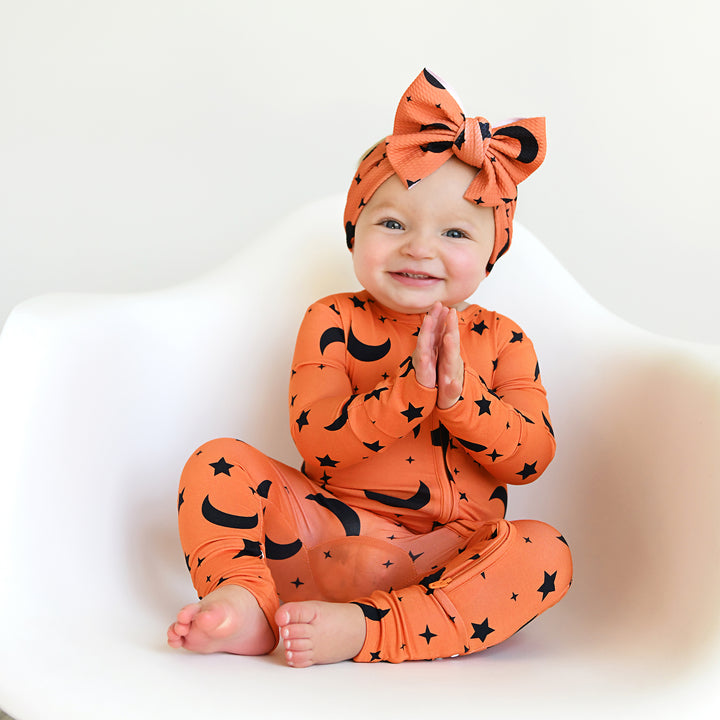 Blaise Orange Moon HEADWRAP - Gigi and Max