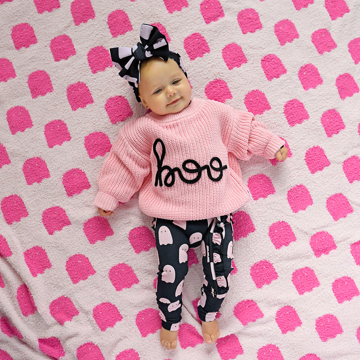 Draven Pink Ghost PLUSH BLANKET