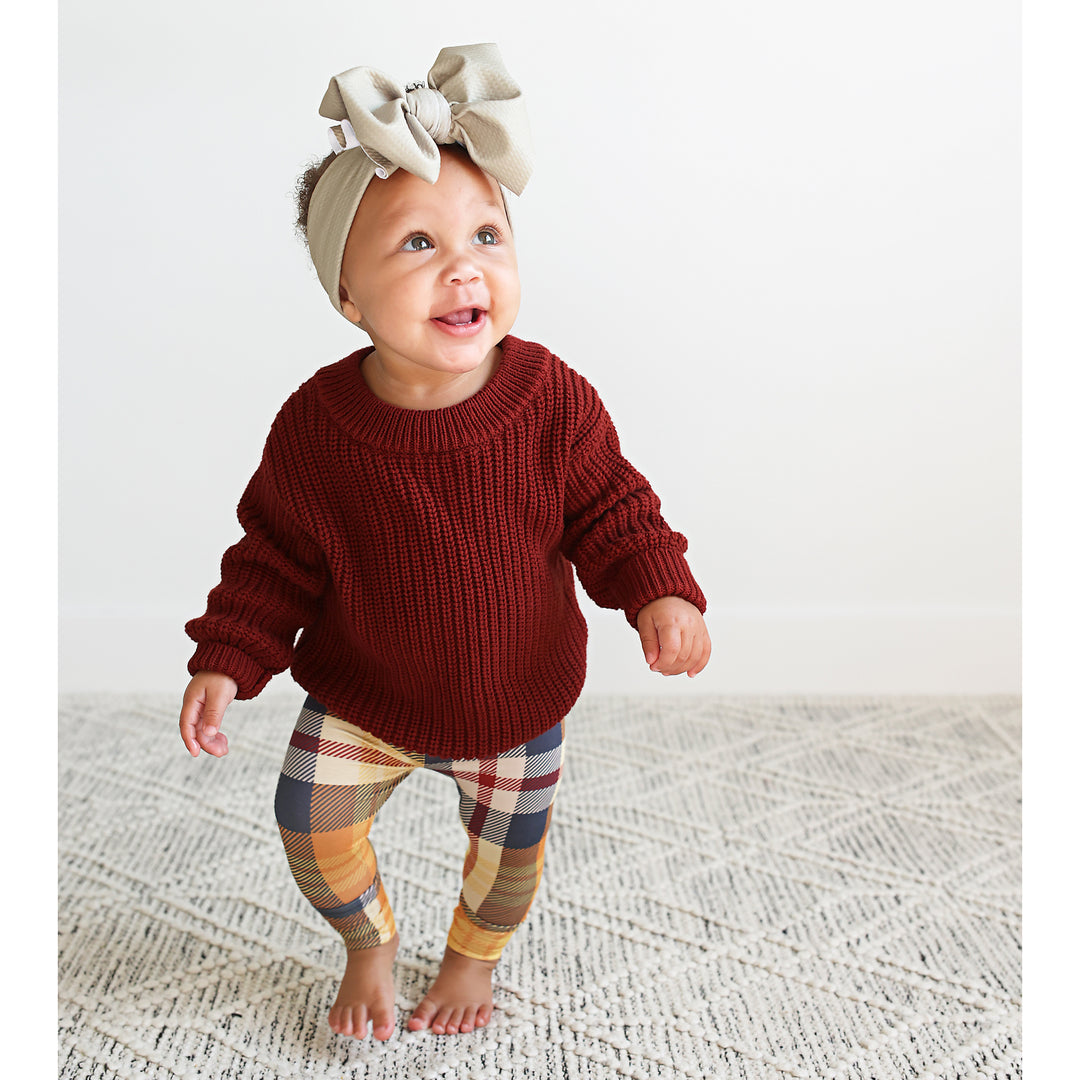 River Plaid LEGGINGS - Gigi and Max