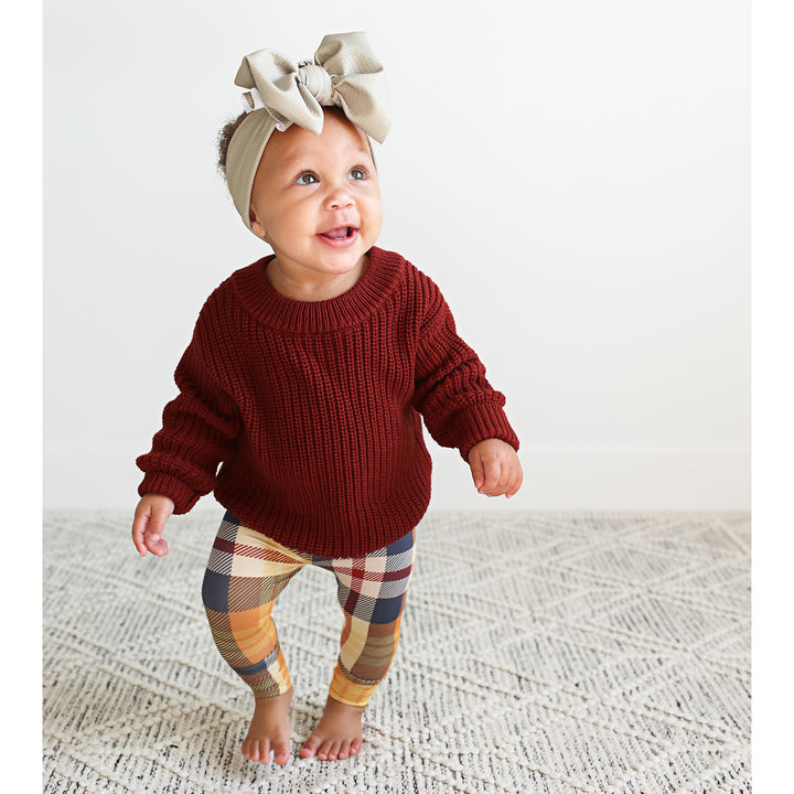 River Plaid LEGGINGS - Gigi and Max