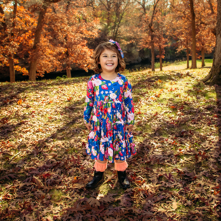 Peach RUFFLE SOCKS - Gigi and Max