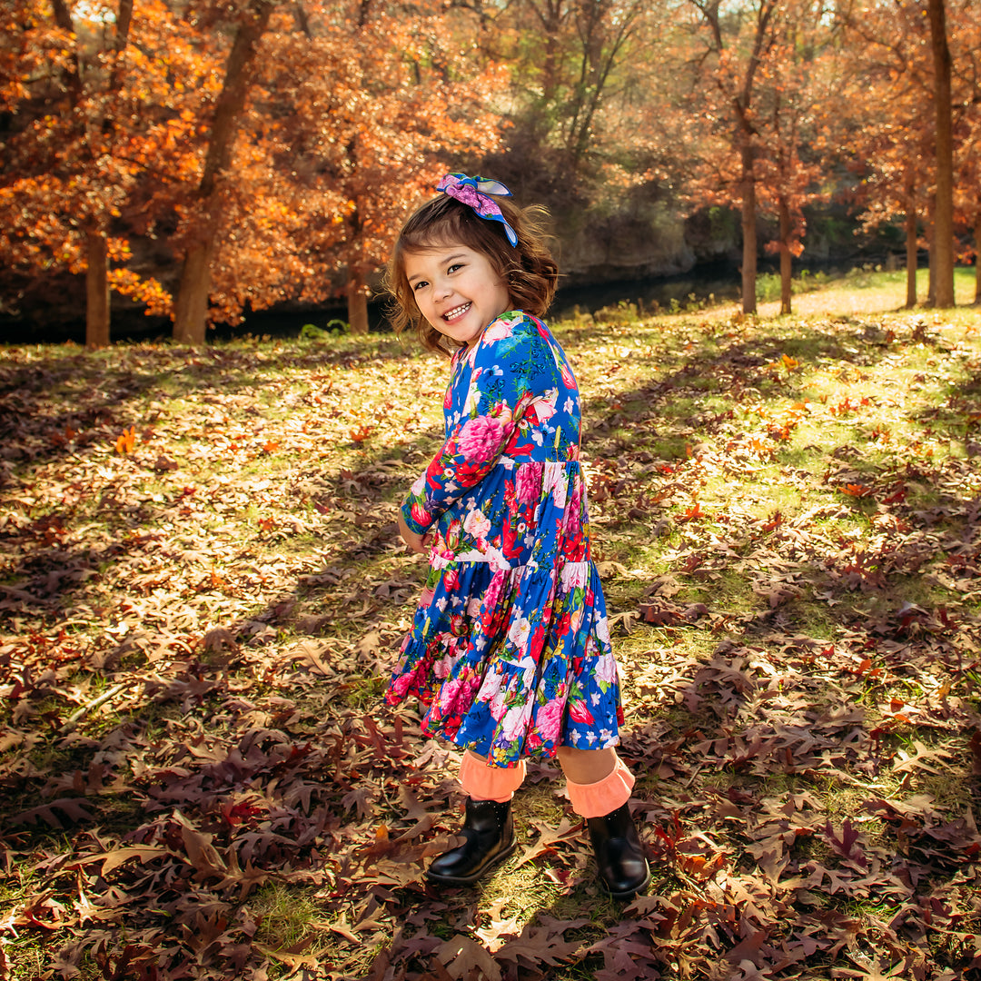 Peach RUFFLE SOCKS - Gigi and Max