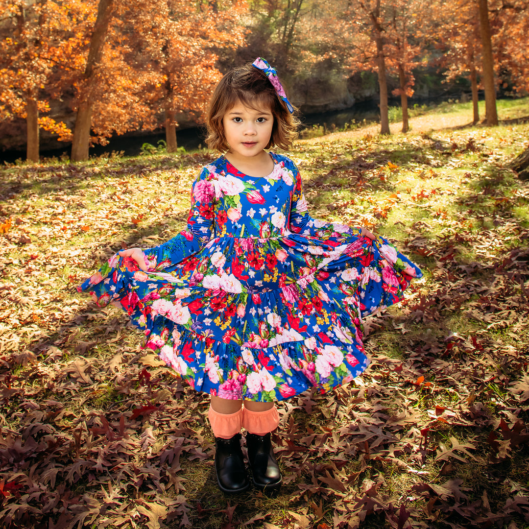 Peach RUFFLE SOCKS - Gigi and Max