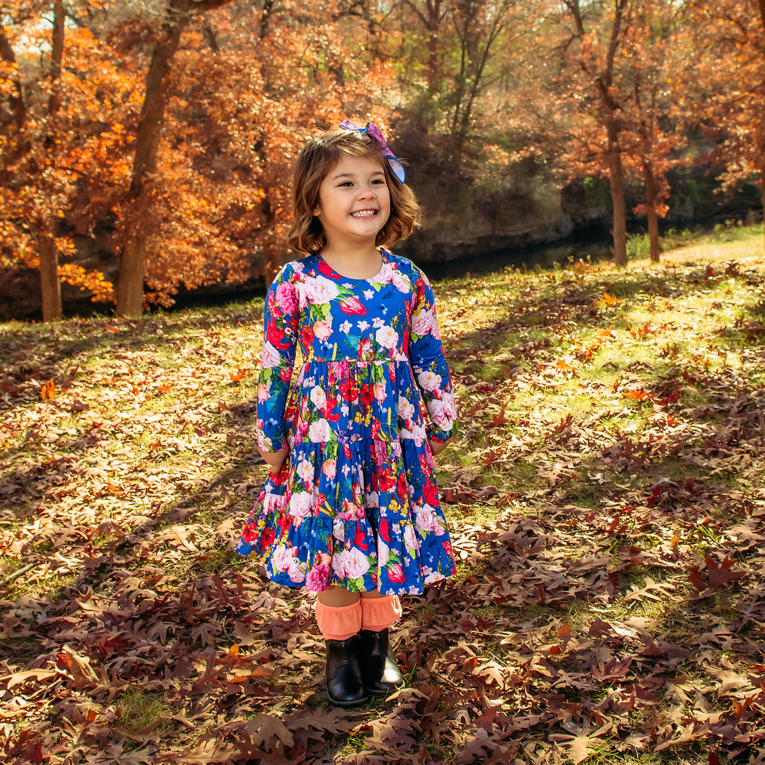 Peach RUFFLE SOCKS - Gigi and Max