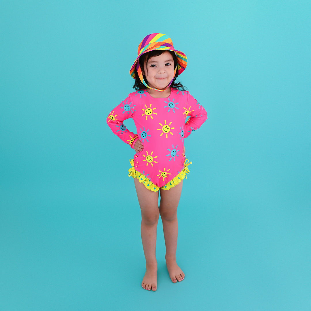 Amanda Stripe BUCKET HAT - Gigi and Max