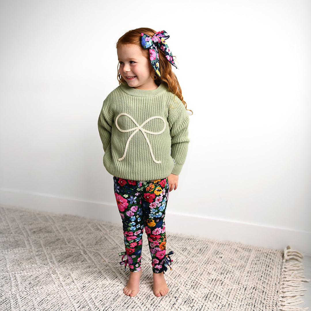 Cassandra BOW LEGGINGS - Gigi and Max