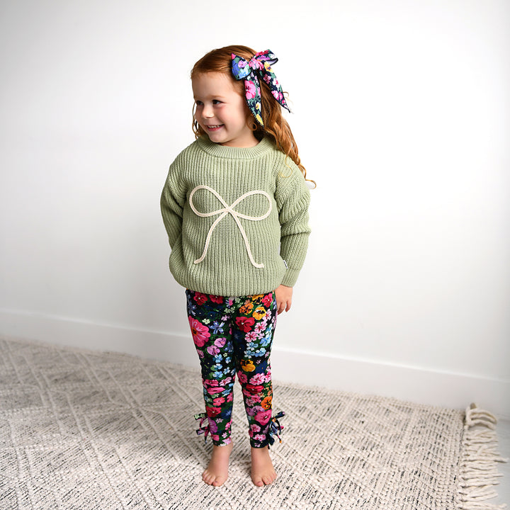 Cassandra BOW LEGGINGS - Gigi and Max