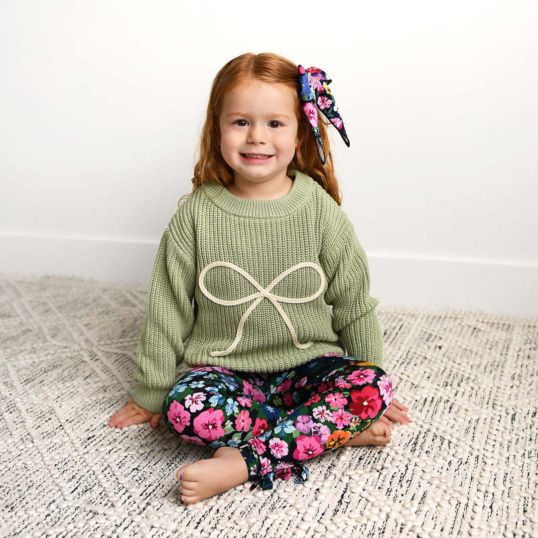Cassandra BOW LEGGINGS - Gigi and Max