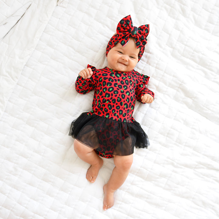 Chloe Leopard HEADWRAP - Gigi and Max