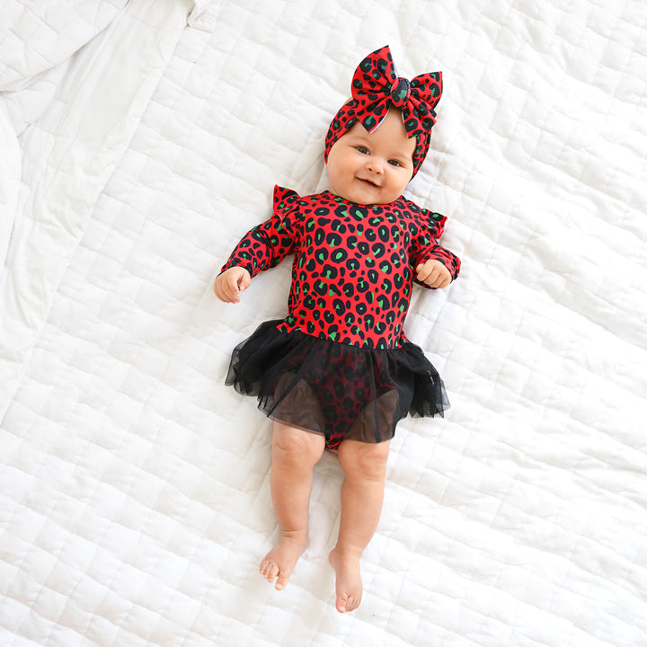 Chloe Leopard HEADWRAP - Gigi and Max