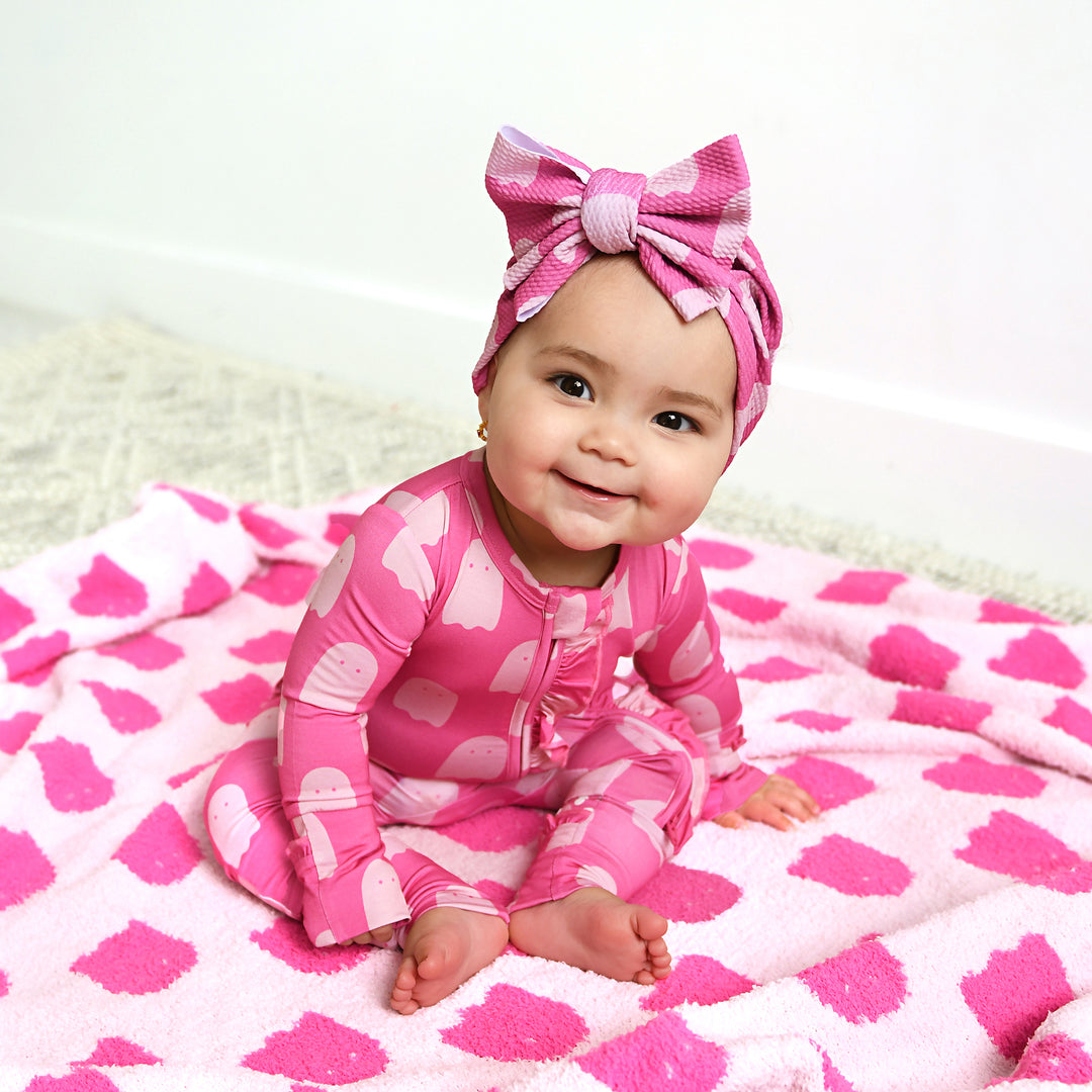 Draven Pink Ghost HEADWRAP - Gigi and Max