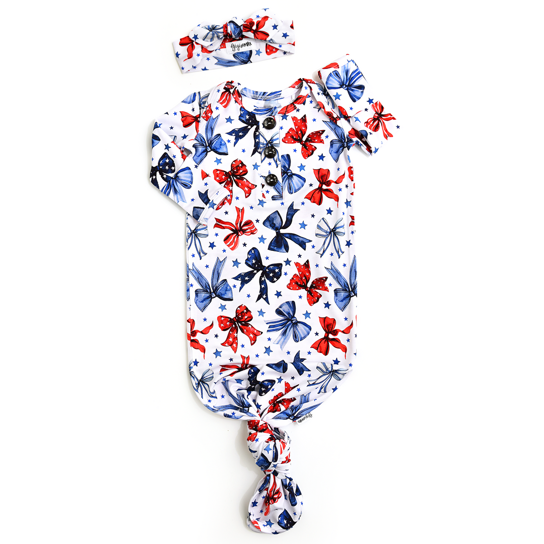 Eleanor Bows GOWN - Gigi and Max