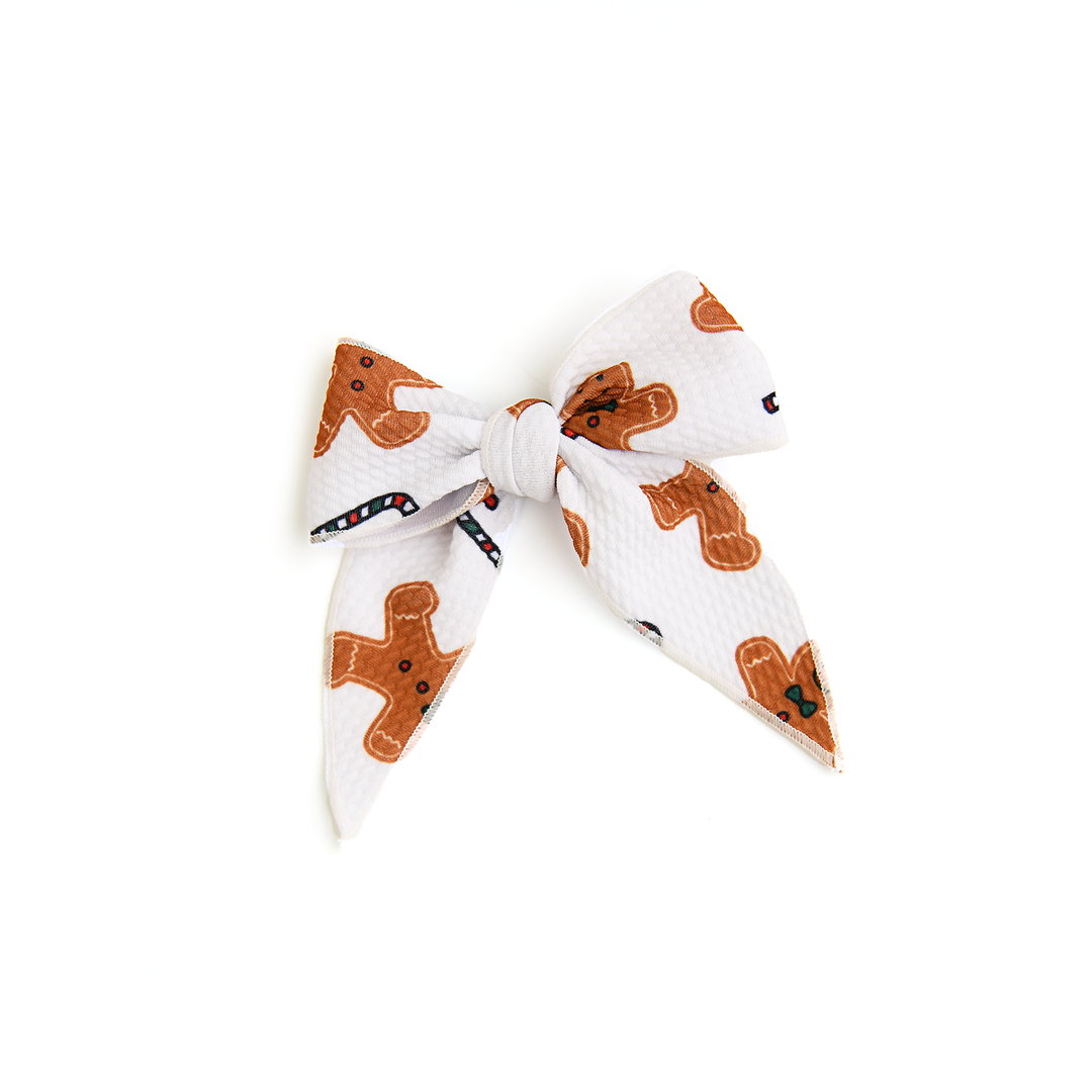 Fritz Gingerbread CLIP BOW - Gigi and Max