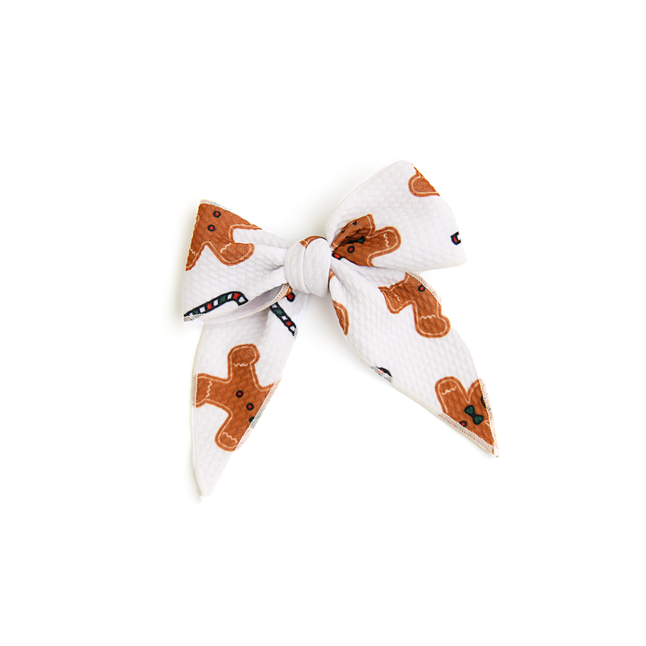 Fritz Gingerbread CLIP BOW - Gigi and Max