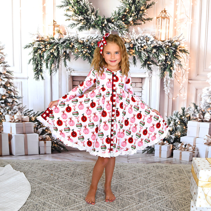 Kit Ornaments BUTTON DRESS - Gigi and Max