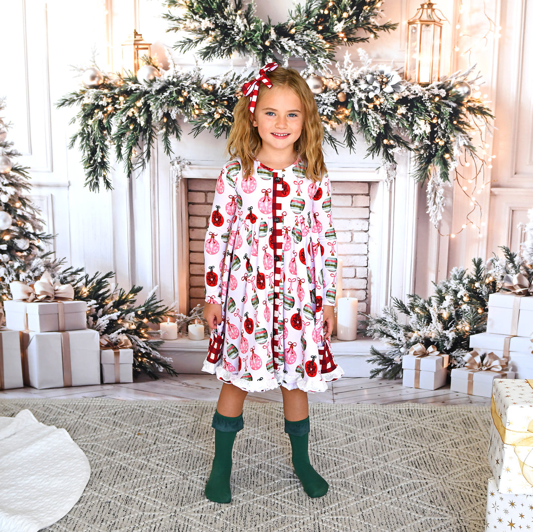 Kit Ornaments BUTTON DRESS - Gigi and Max