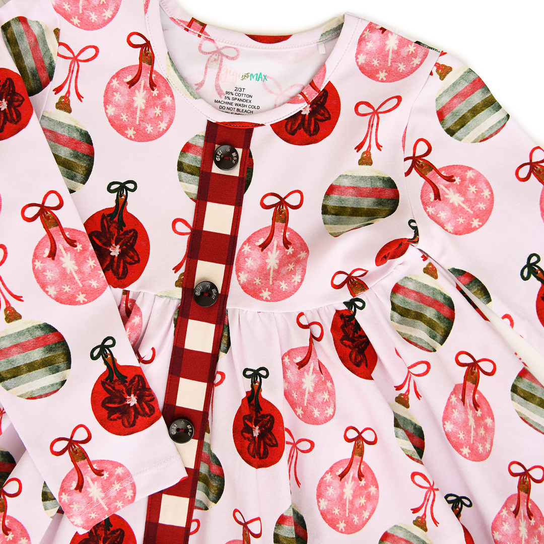 Kit Ornaments BUTTON DRESS - Gigi and Max