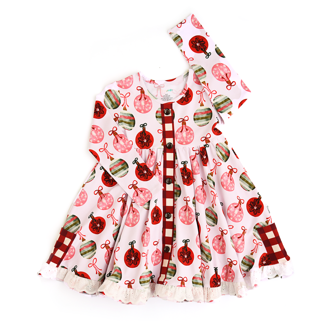 Kit Ornaments BUTTON DRESS - Gigi and Max