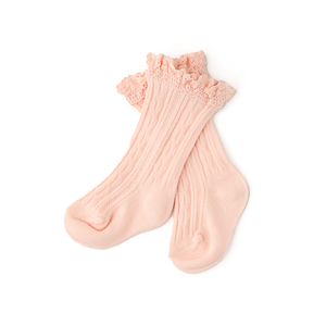 Light Pink LACE SOCKS - Gigi and Max