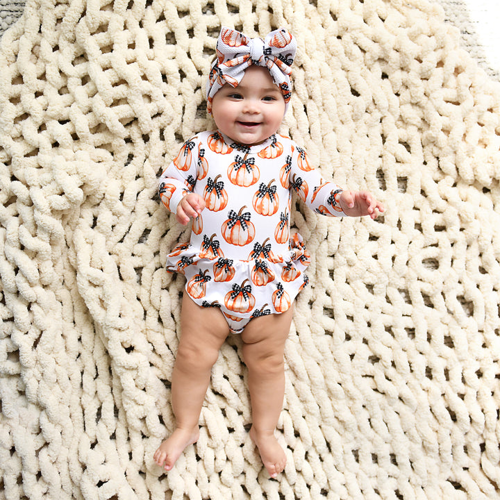 Lilith Pumpkins HEADWRAP - Gigi and Max