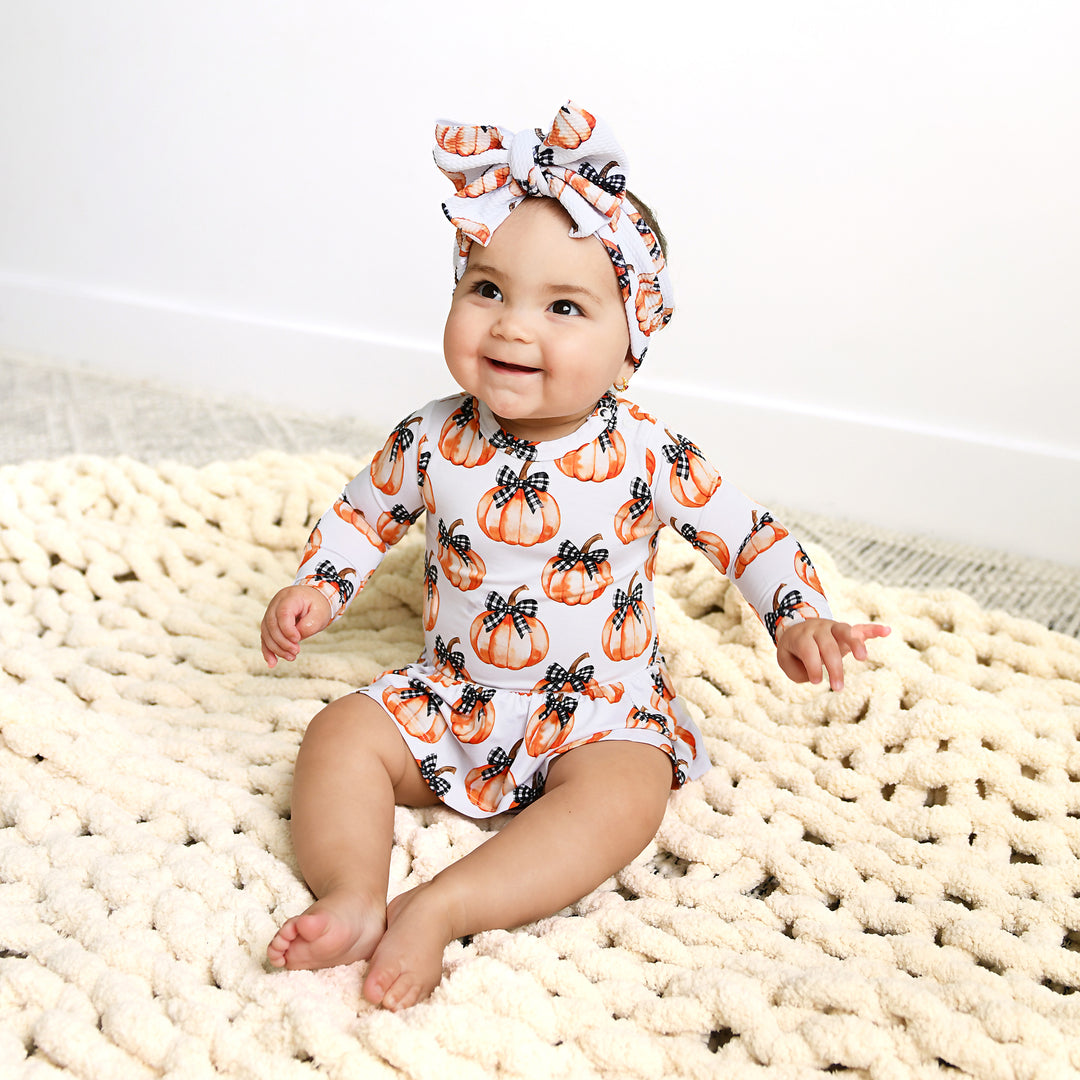 Lilith Pumpkins HEADWRAP - Gigi and Max