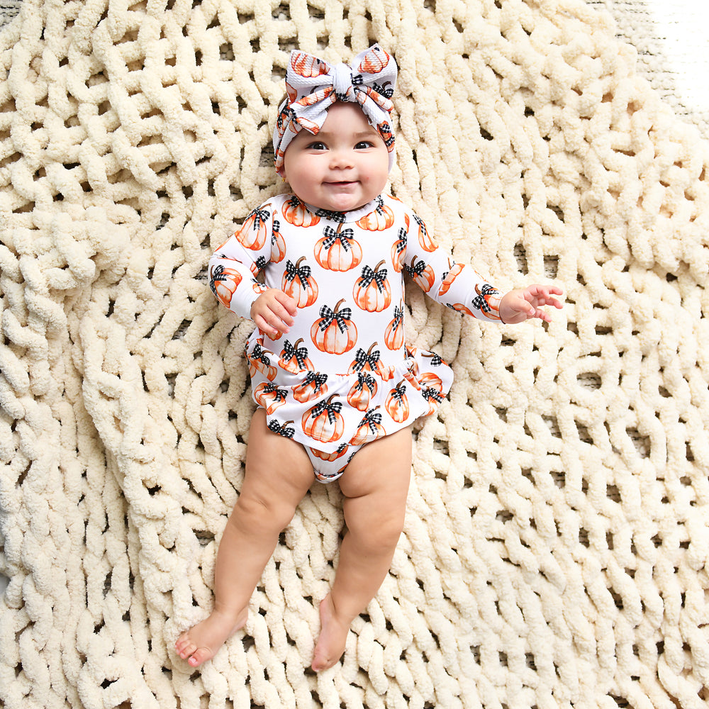 Lilith Pumpkins HEADWRAP - Gigi and Max