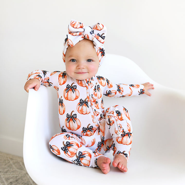 Lilith Pumpkins HEADWRAP - Gigi and Max