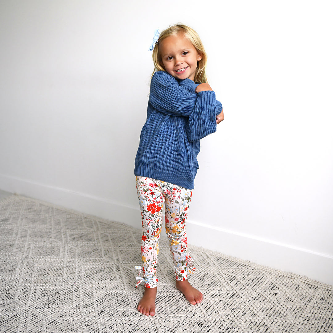 Lottie BOW LEGGINGS - Gigi and Max