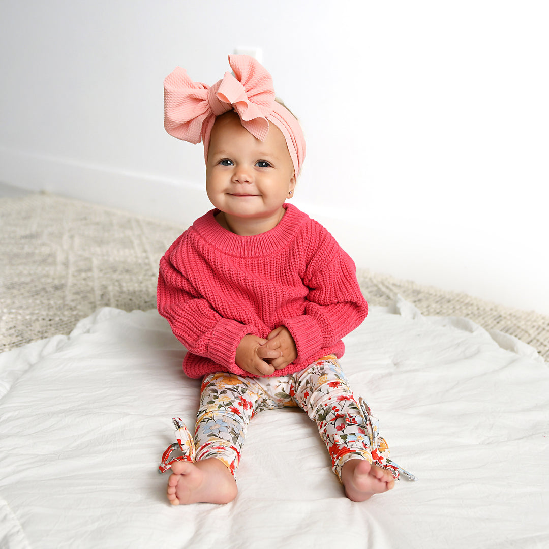 Lottie BOW LEGGINGS - Gigi and Max