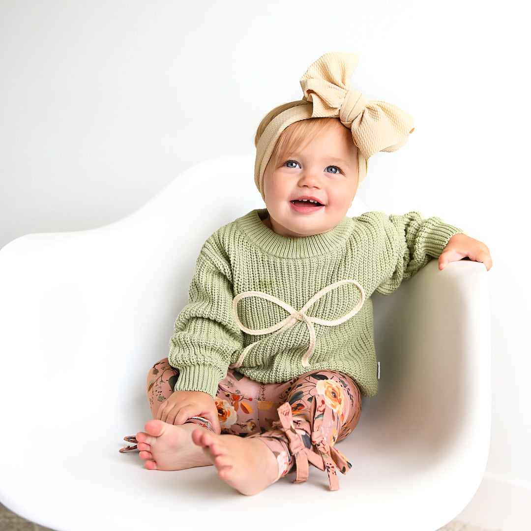 Lucia BOW LEGGINGS - Gigi and Max