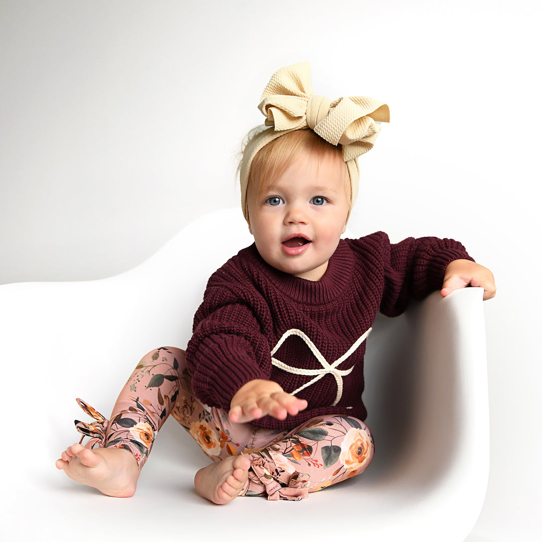 Lucia BOW LEGGINGS - Gigi and Max