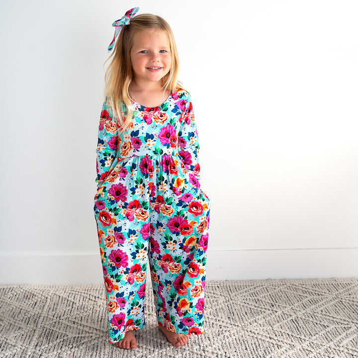 Maggie Floral CLIP BOW - Gigi and Max