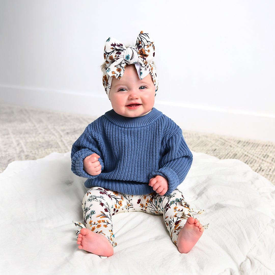 Steel Blue SWEATER - Gigi and Max