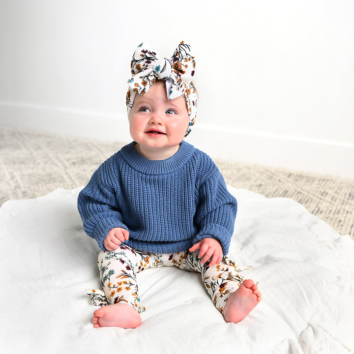 Steel Blue SWEATER - Gigi and Max