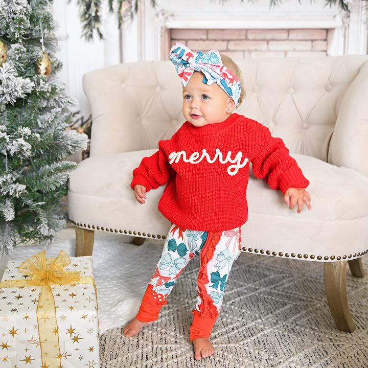 Merry Red SWEATER - Gigi and Max