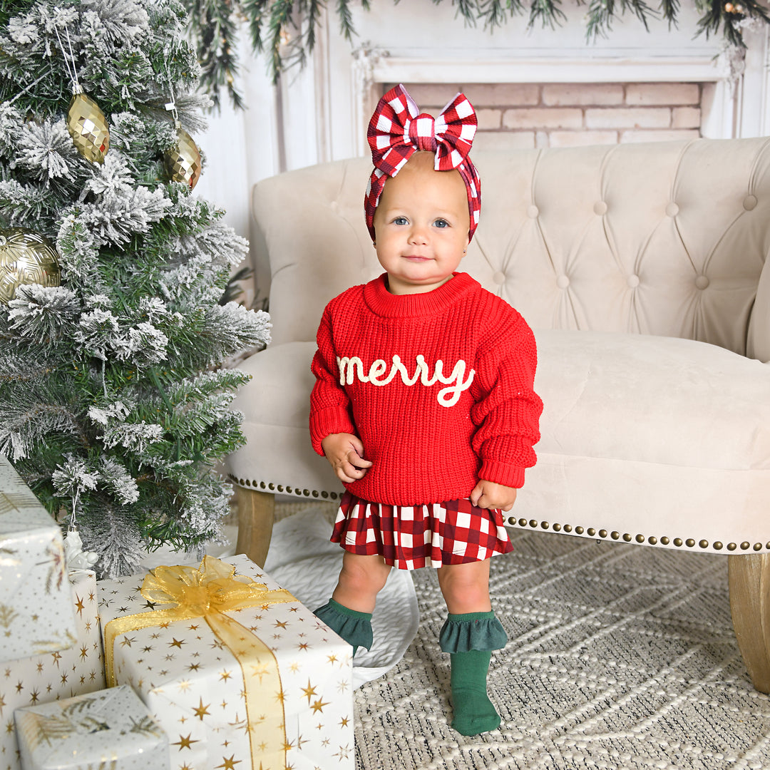 Merry Red SWEATER - Gigi and Max
