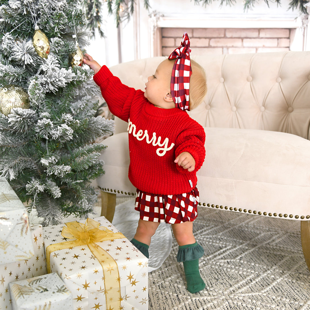Merry Red SWEATER - Gigi and Max
