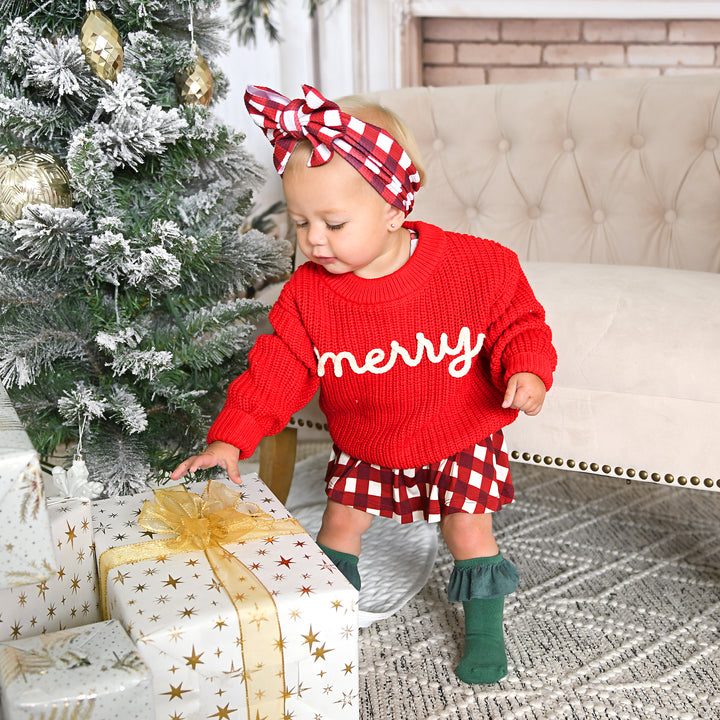 Merry Red SWEATER - Gigi and Max