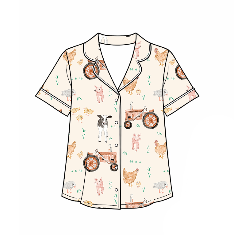 Millie Moo WOMENS LOUNGE TOP