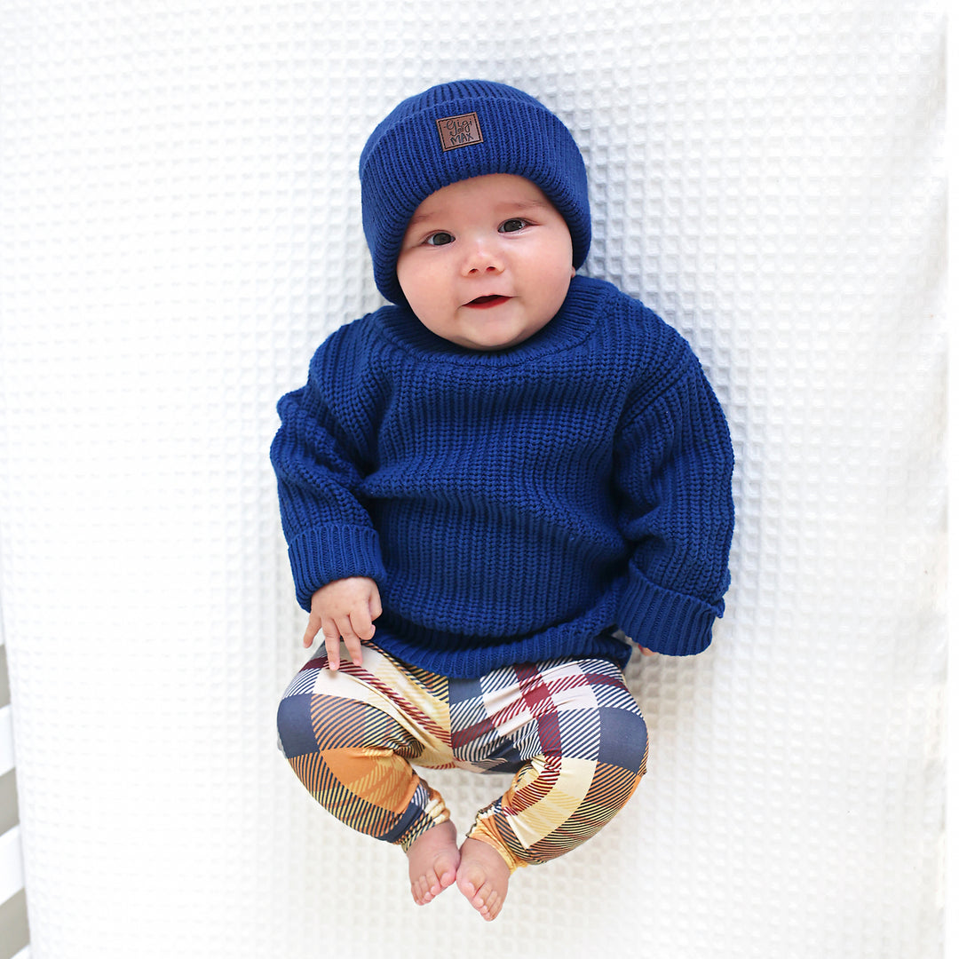 River Plaid LEGGINGS - Gigi and Max