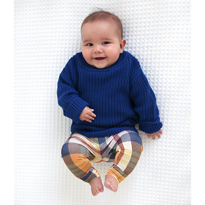 River Plaid LEGGINGS - Gigi and Max