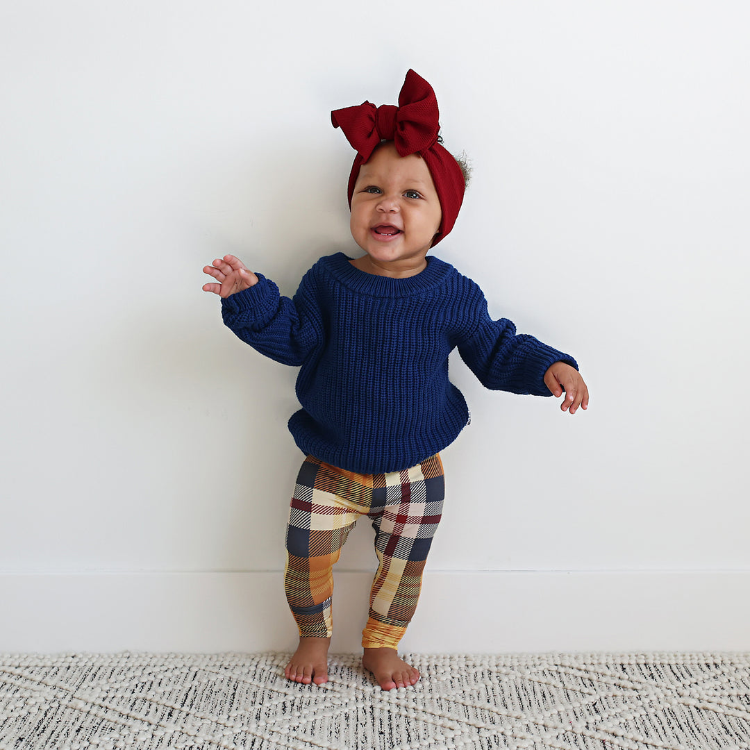 River Plaid LEGGINGS - Gigi and Max