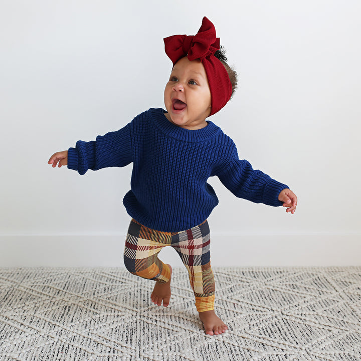 River Plaid LEGGINGS - Gigi and Max