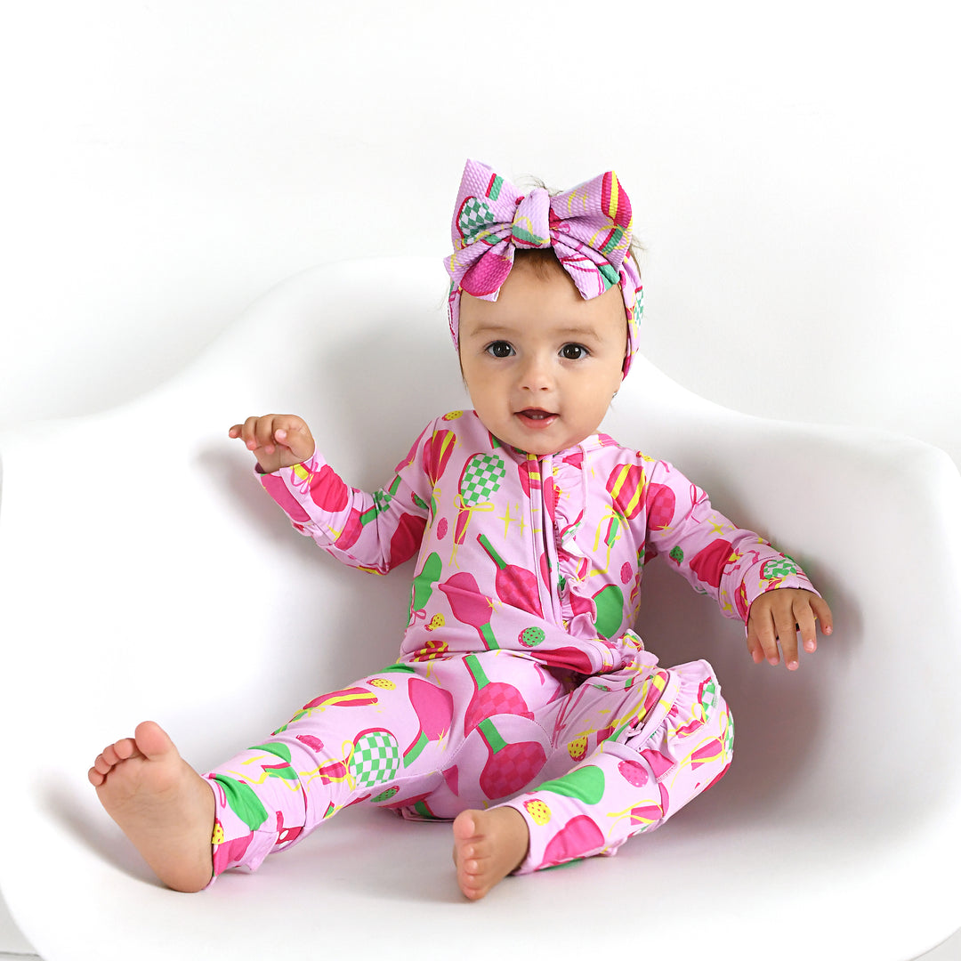 Poppy Pickleball CLIP BOW - Gigi and Max