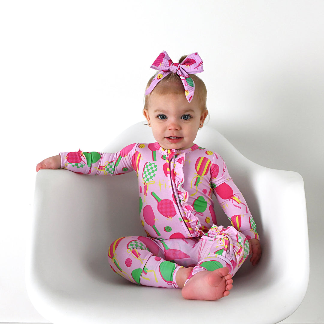 Poppy Pickleball CLIP BOW - Gigi and Max